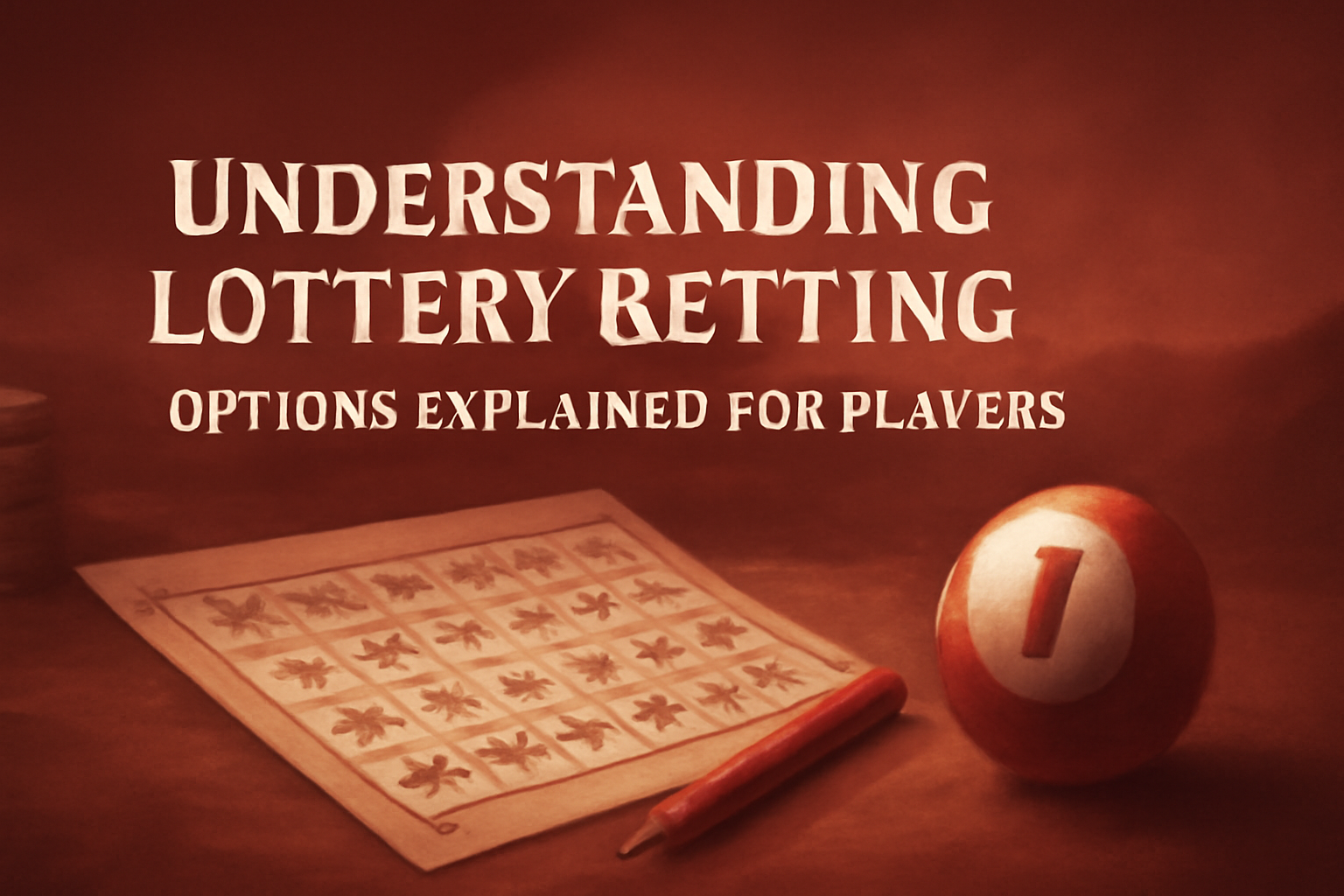 Informational scene highlighting the latest updates on the 1 Lottery app.