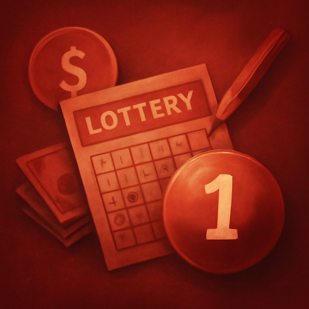 Icon representing updates related to the 1 Lottery app.