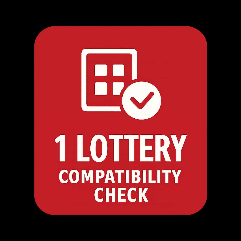 An icon representing the 1 Lottery Compatibility Check.