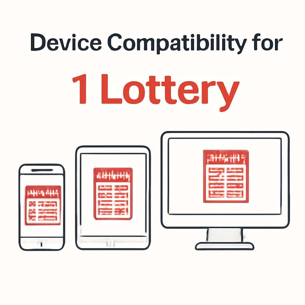 Diagram illustrating Device Compatibility for 1 Lottery.