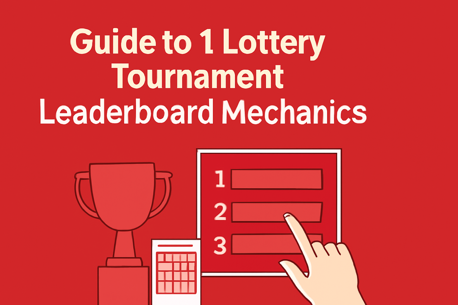 Information scene representing the requirements for the 1 Lottery app.