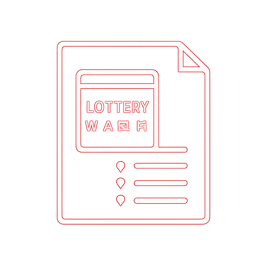 Icon representing the 1 Lottery Requirements.