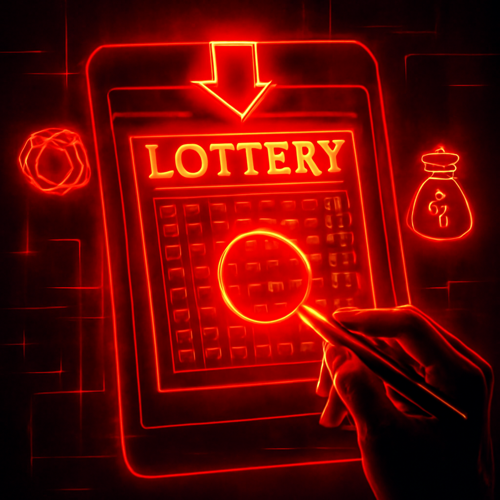 Illustration depicting the updates for the 1 Lottery app.