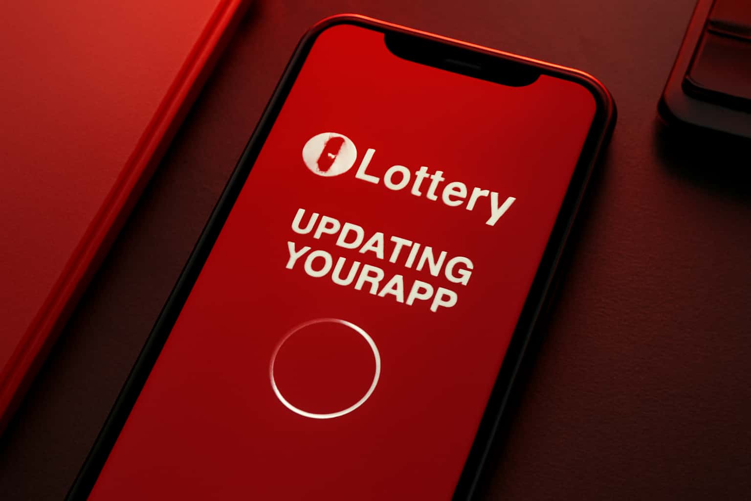 Informative scene about Updating Your 1 Lottery App.
