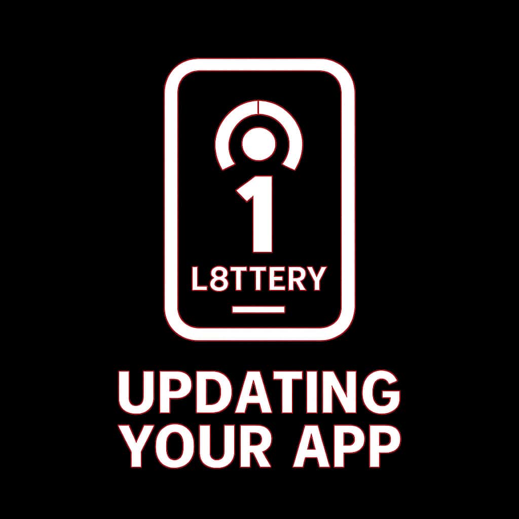 Icon representing Updating Your 1 Lottery App.